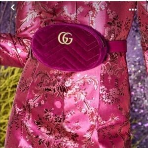 Gucci GG Marmont velvet belt bag